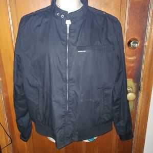 Black Retro Members Only Jacket Repop